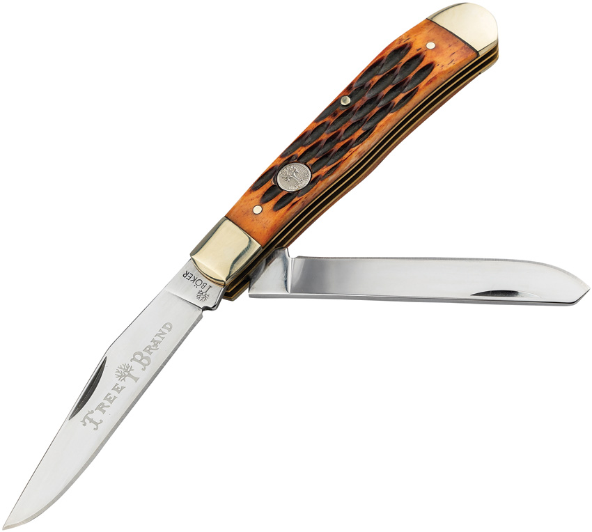 Böker Trapper Brown Bone