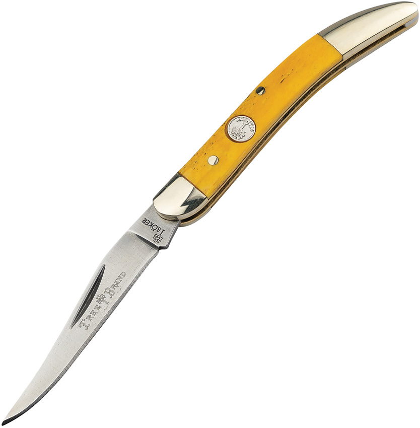 Böker Toothpick Smooth Yellow Bone