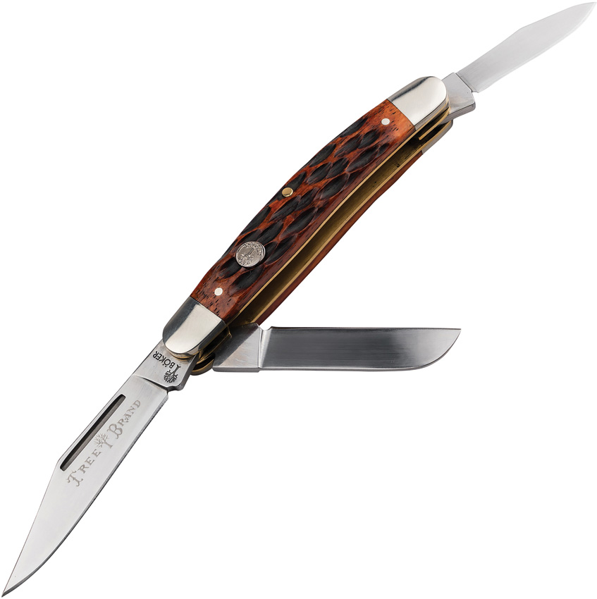 Böker Med Stockman Jig Brown