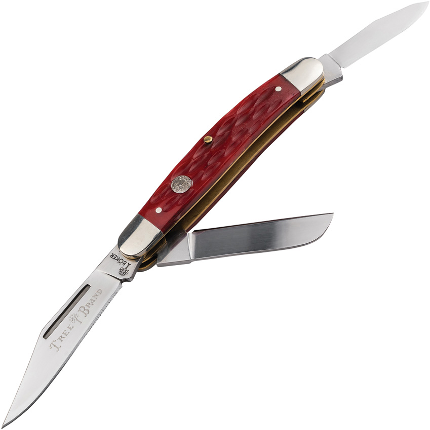 Böker Med Stockman Jig Red