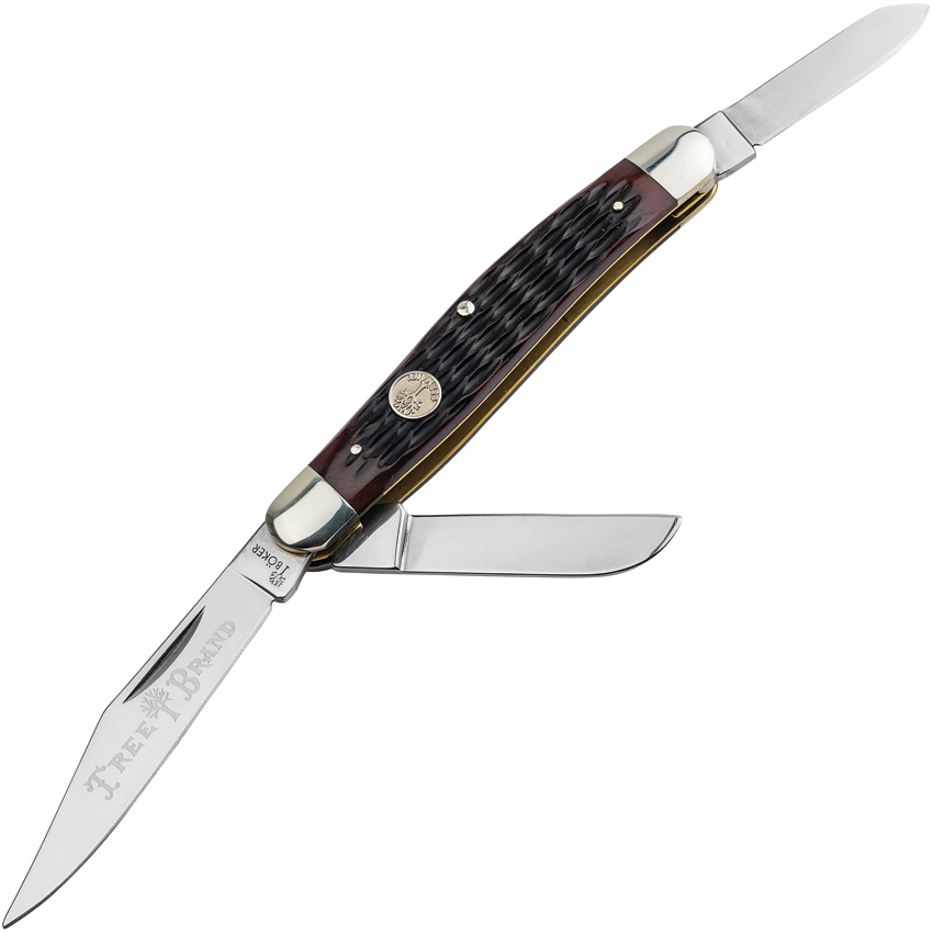 Böker Lg Stockman Jig Brown Bone