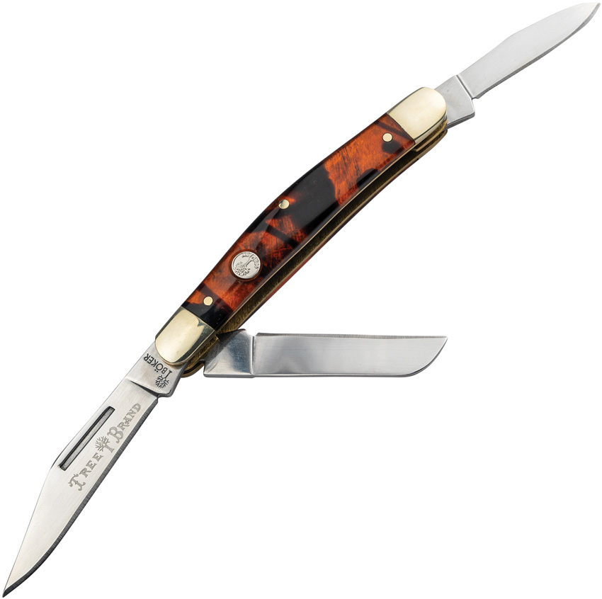 Böker Lg Stockman Faux Tortoise