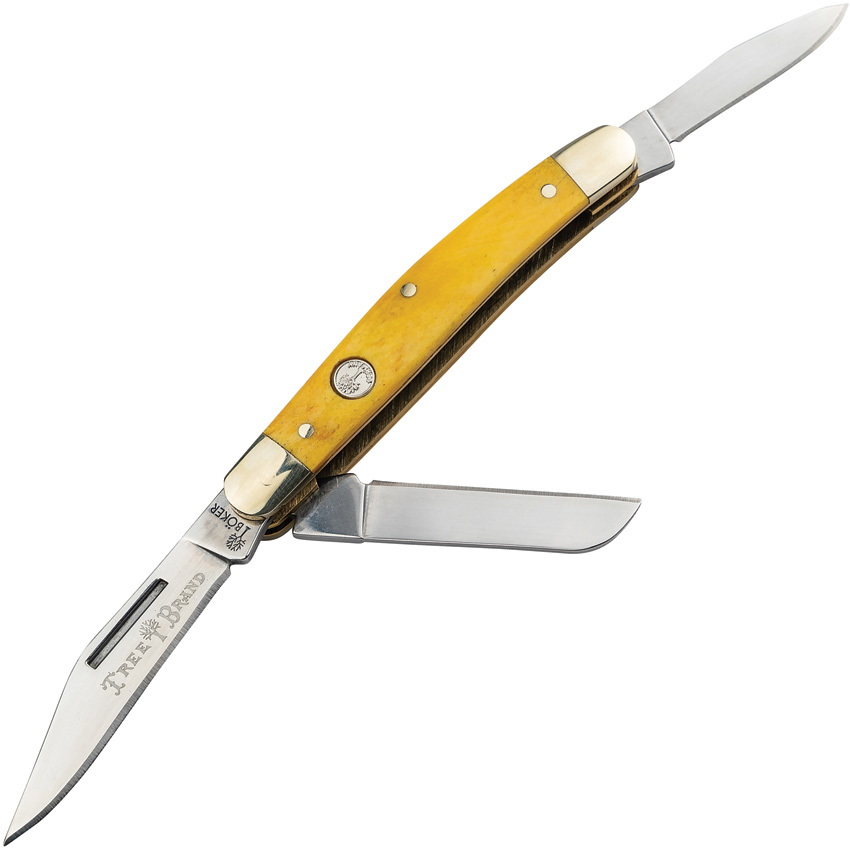 Böker Lg Stockman Smooth Yellow