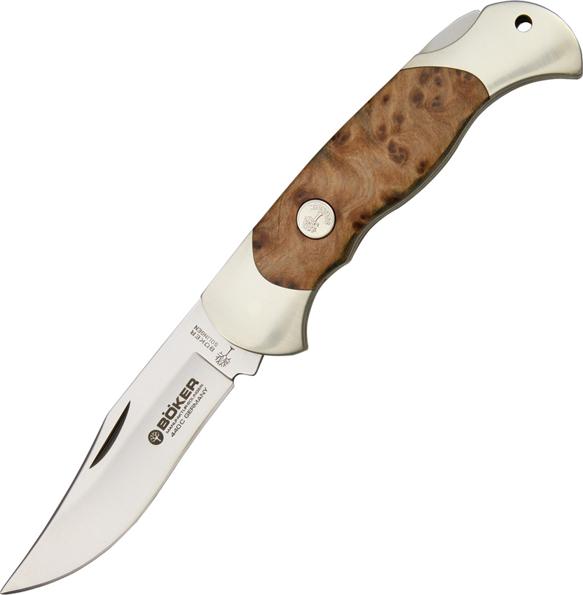 Böker Lockback Thuya Wood