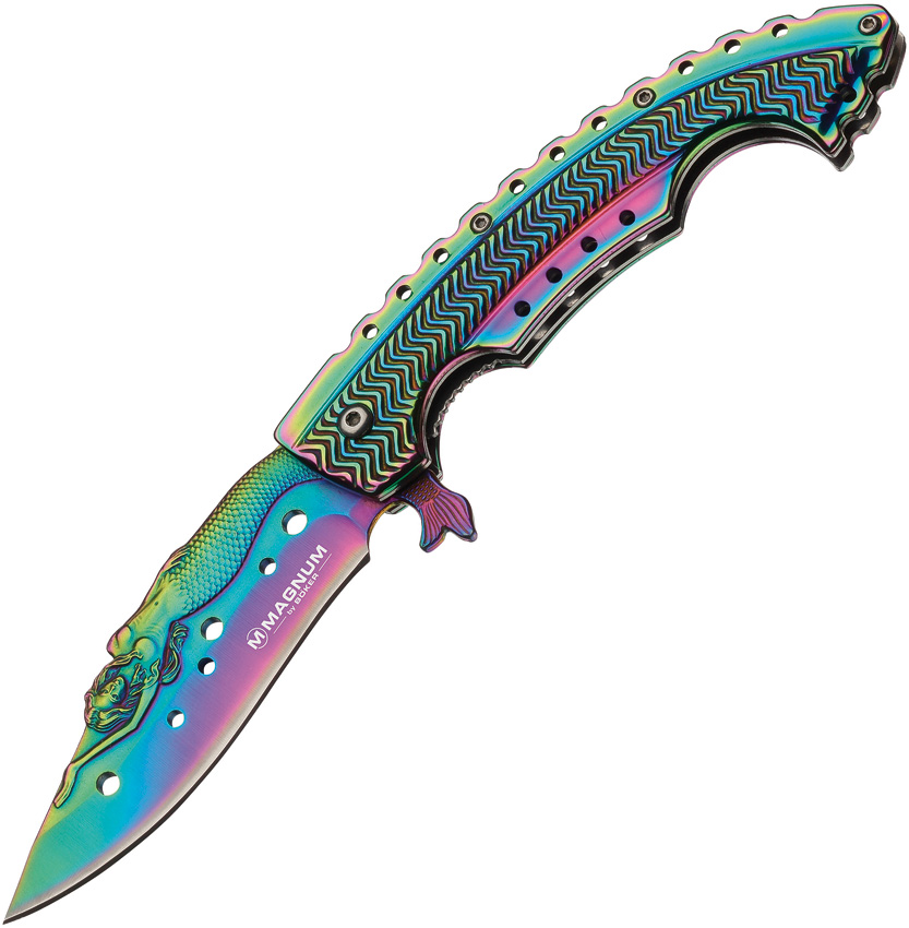 Böker Magnum Rainbow Mermaid Linerlock