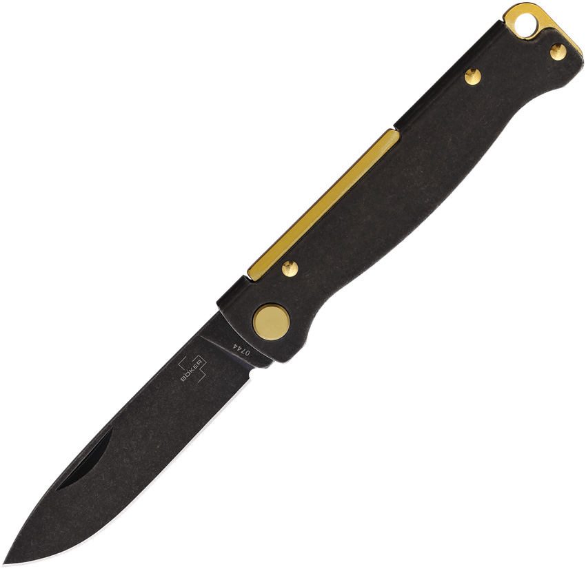 Böker Plus Atlas Slip Joint Black SW