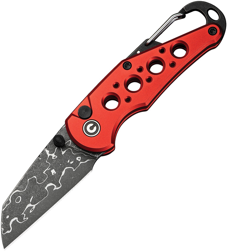 Civivi Pragma Button Lock Red
