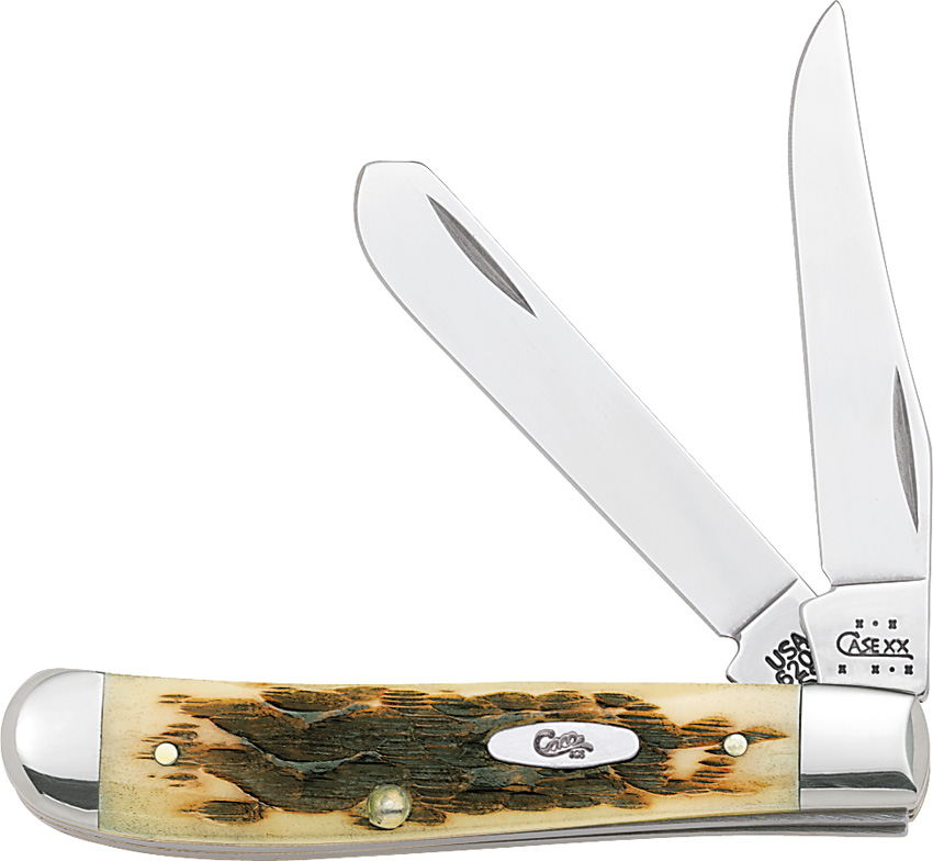 Case Mini Trapper Amber Bone