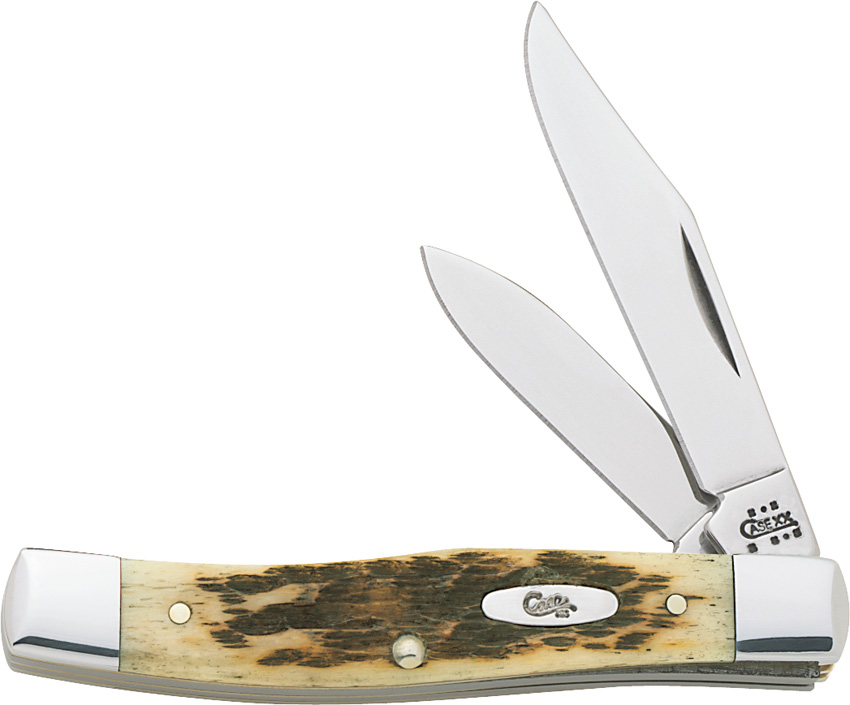 Case Small Texas Jack Amber Bone