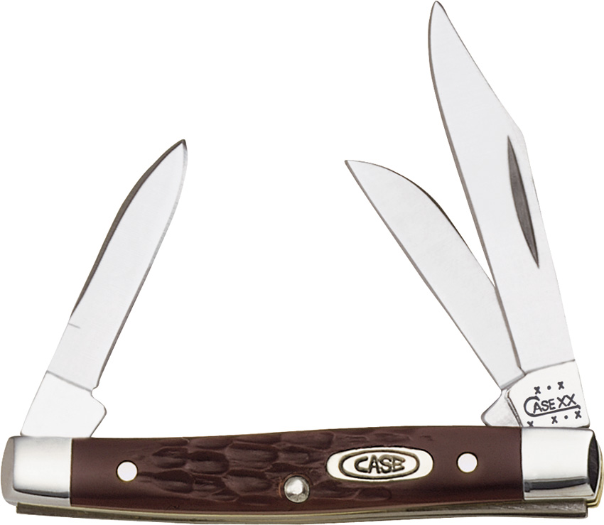Case Small Stockman Brown Delrin