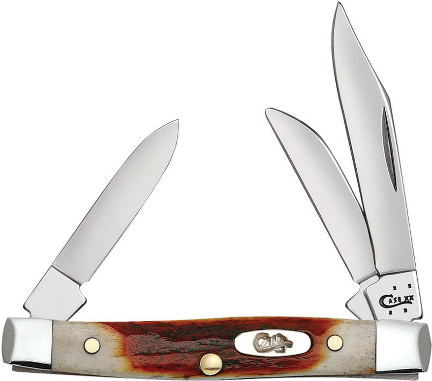 Case Small Stockman Red Stag