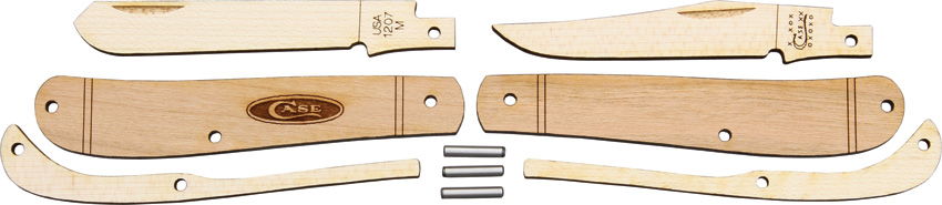 Case Wooden Knife Kit Mini Trapper