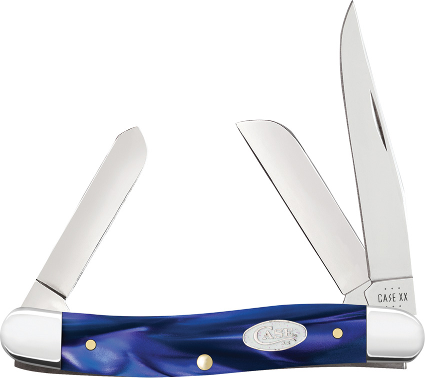 Case Stockman Blue Pearl Kirinite