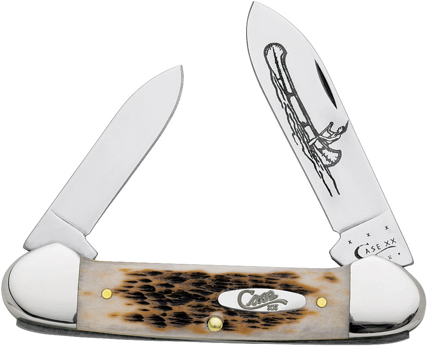 Case Canoe Amber Bone