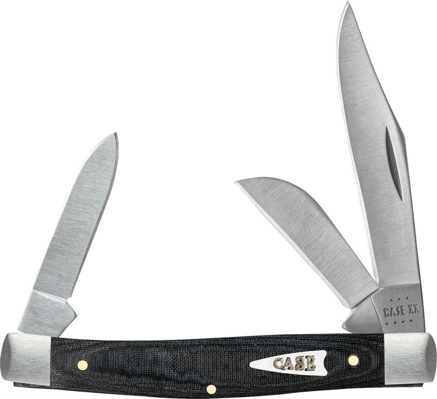 Case Stockman Black Micarta