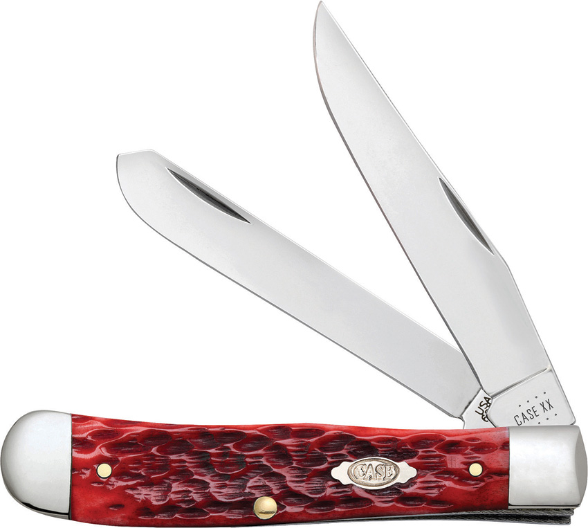 Case Trapper Dark Red Bone