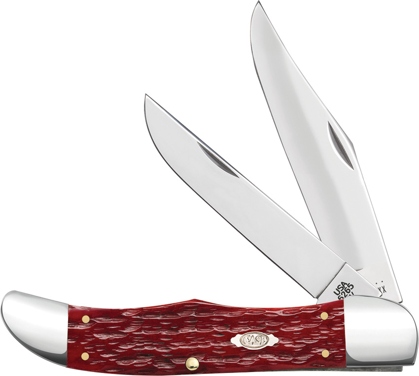 Case Folding Hunter Dark Red Peach