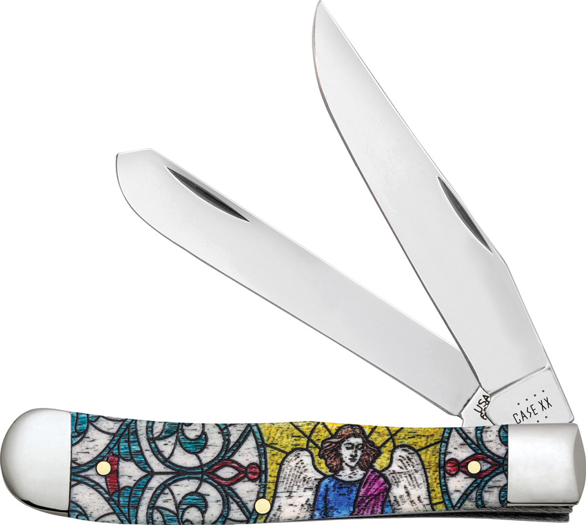 Case Trapper Stained Glass Angel