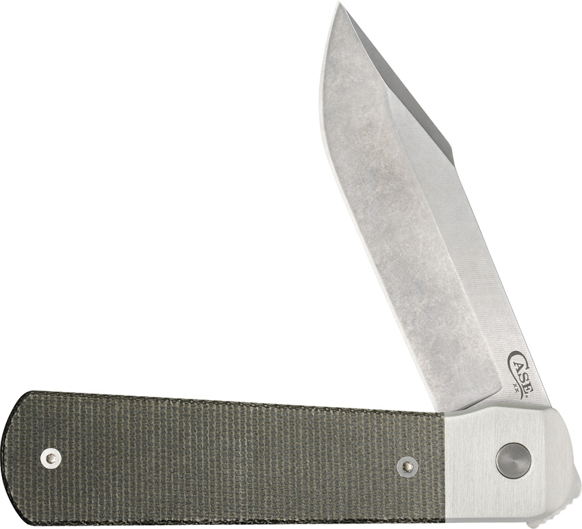 Case Longhouse Green Micarta
