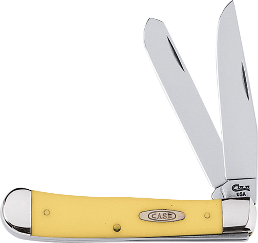 Case Trapper Yellow Stainless