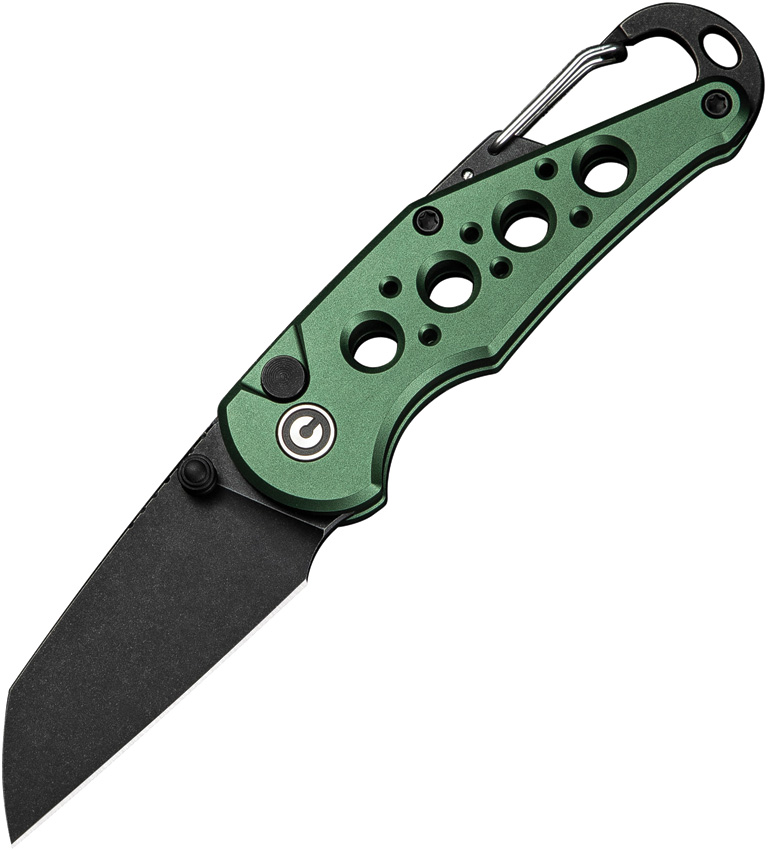 Civivi Pragma Button Lock Green