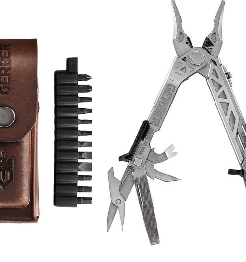 Gerber Center Drive Plus Bits Leather