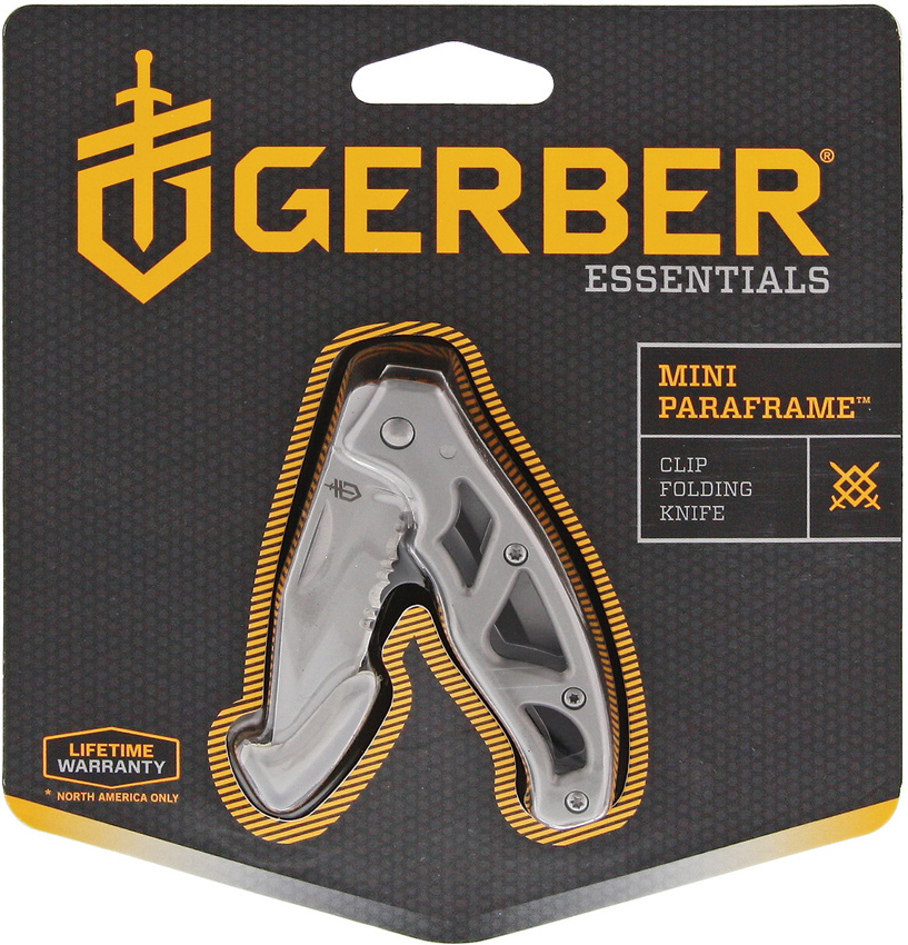 Gerber Mini Paraframe Serrated
