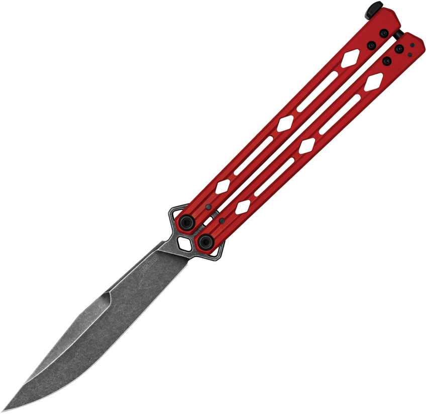Kershaw Lucha Butterfly Knife Red